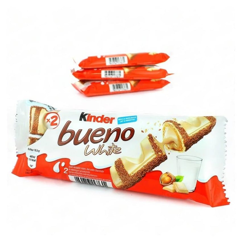 Kinder Bueno White 30 Unidades - Mono Banano