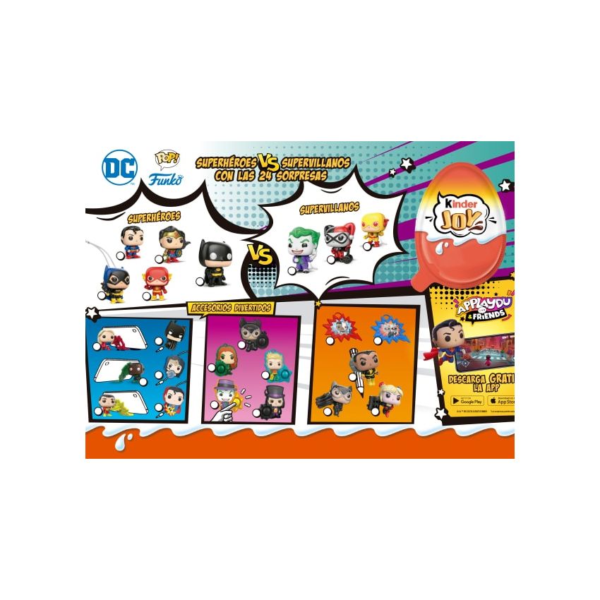Kinder Joy Funko Super Heroes - Mono Banano