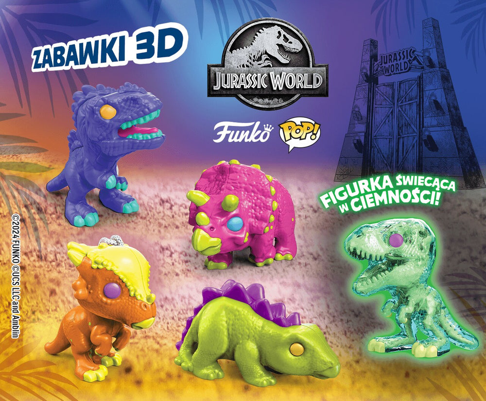 DINOSAURIOS KINDER JOY JURASSIC WORLD