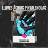 Llaves ácidas pintalenguas liofilizadas - Mono Banano