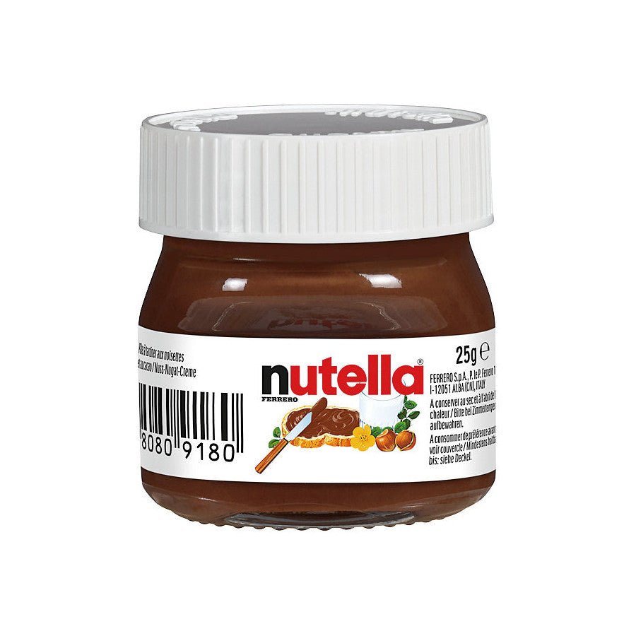 Nutella Mini 25g con 64 unidades - Mono Banano
