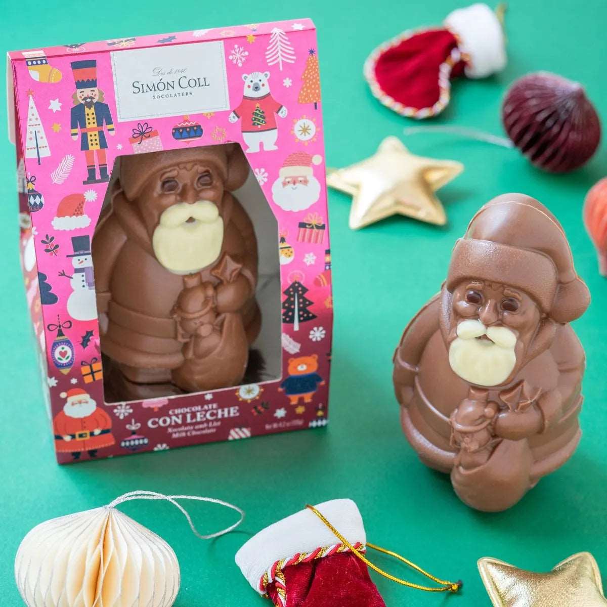 Papa Noel de Chocolate - Mono Banano