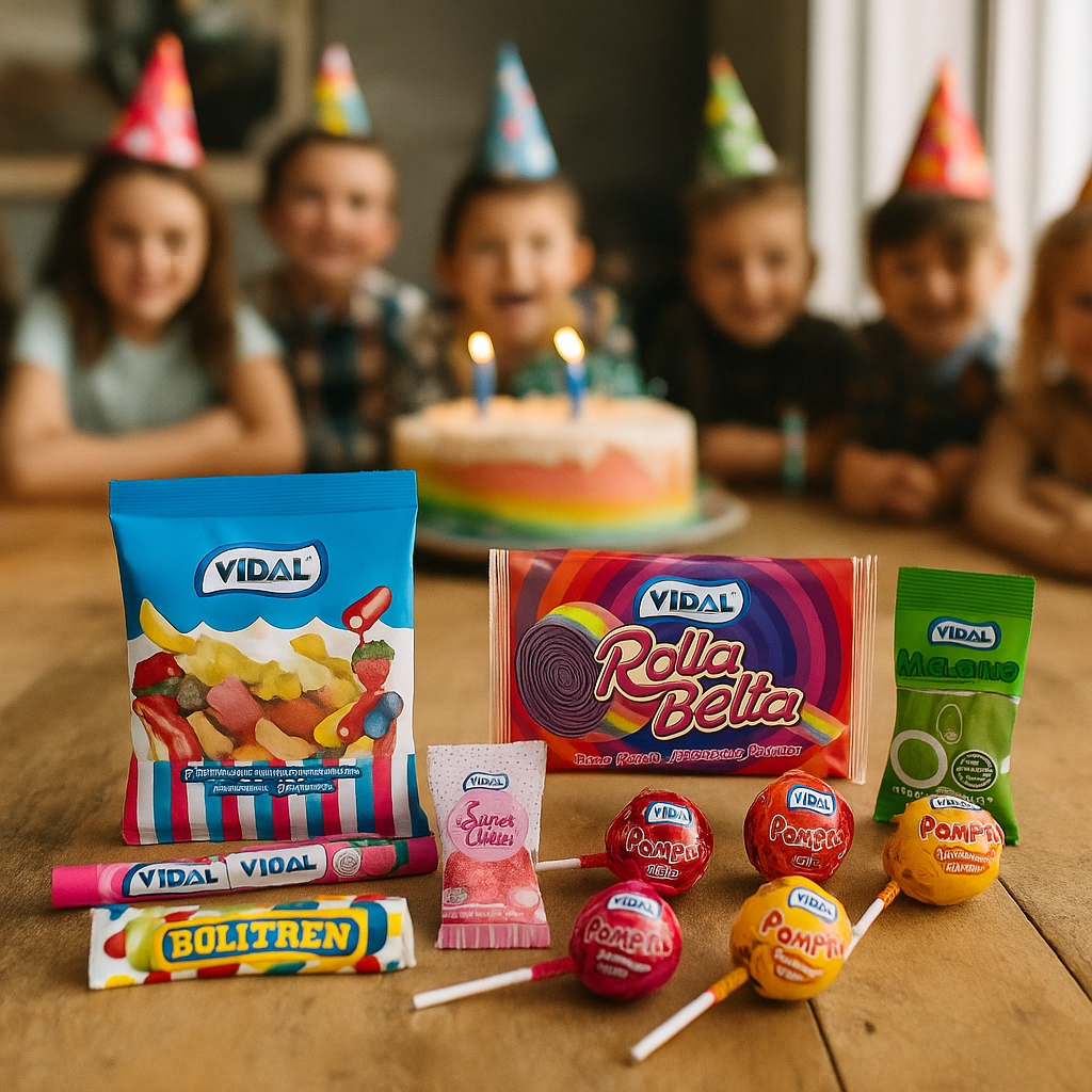 Surtido golosinas cumpleaños