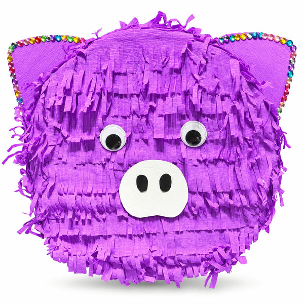Cerdito lila