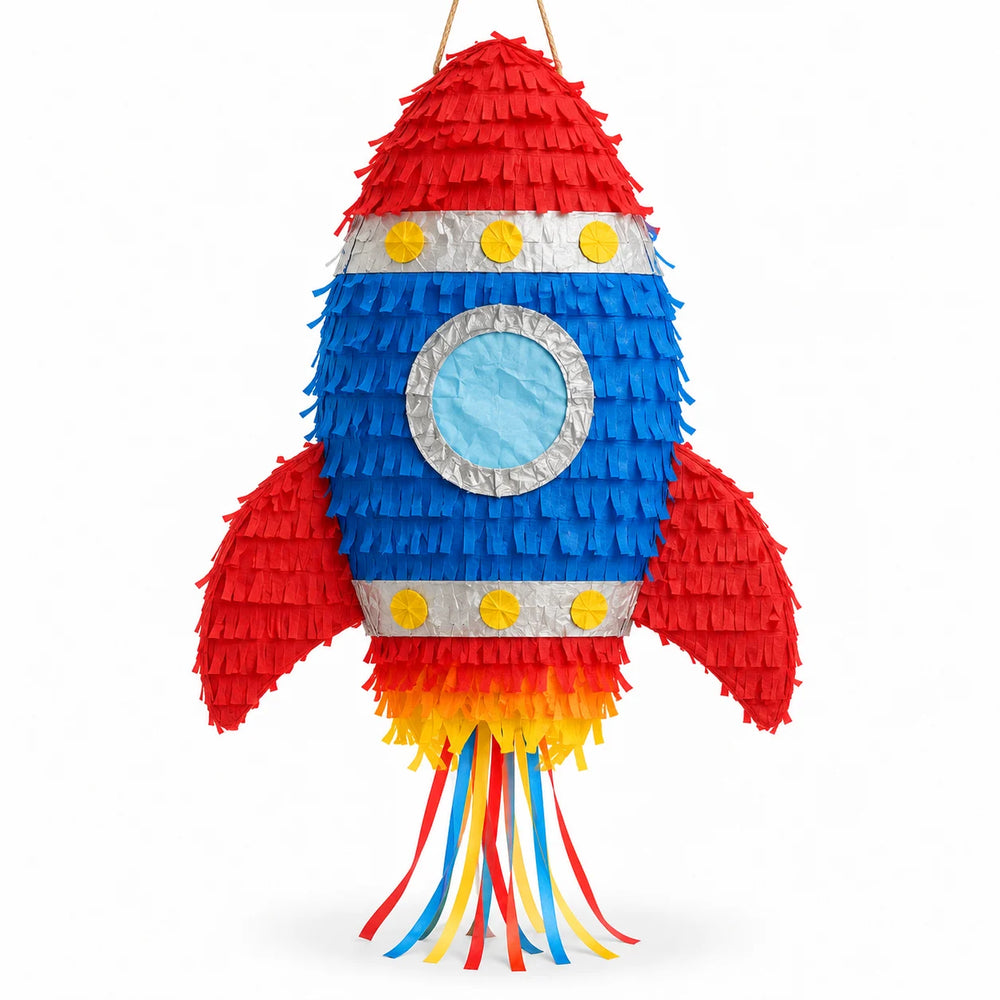 Piñata artesanal Cohete