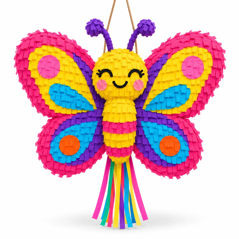Piñata artesanal Mariposa