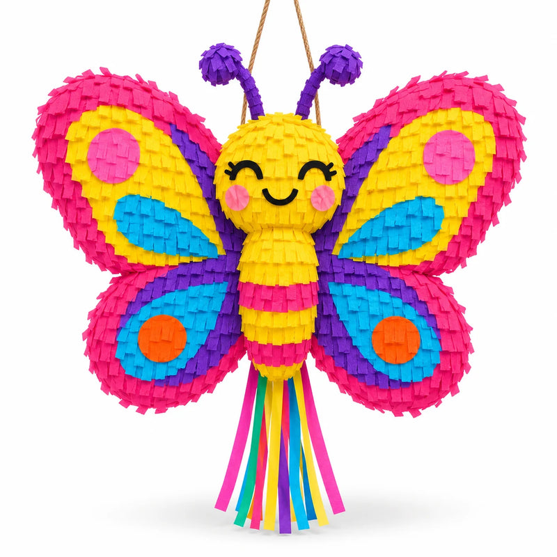 Piñata artesanal Mariposa