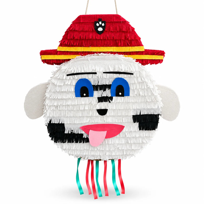 Piñata artesanal Perrito bombero