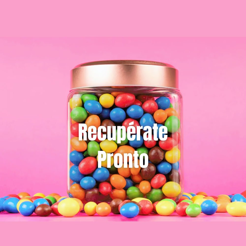 Tarro personalizado M&M 1Kg - Mono Banano