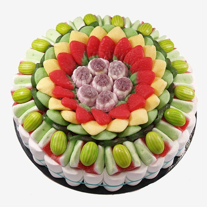 Tarta de chuches Love Bomb de Mono Banano, surtido de gominolas para regalo y celebraciones