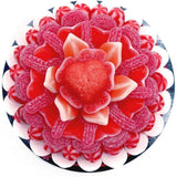 Tarta de chuches Pica-Roja Delicia - Mono Banano