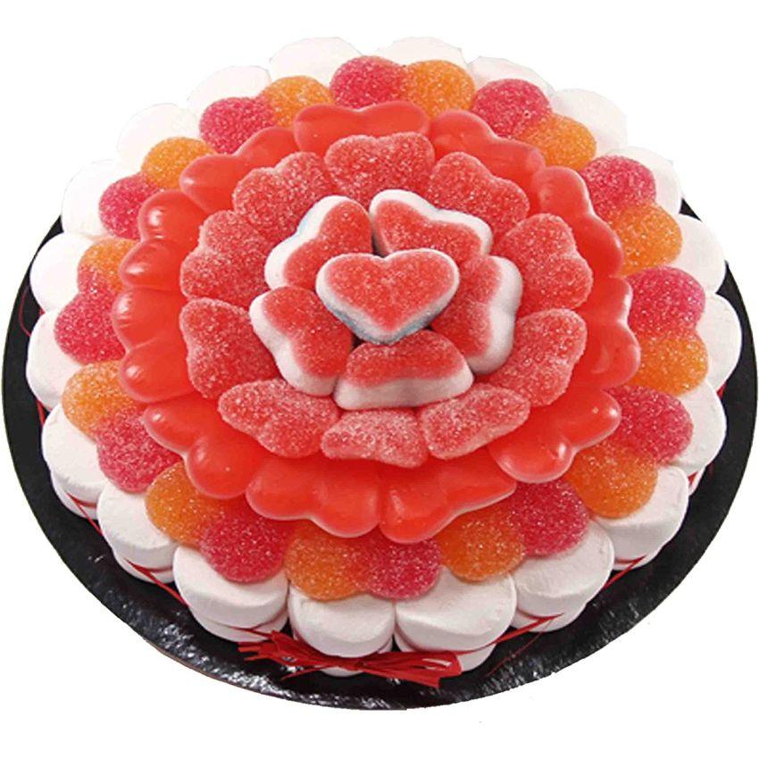 Tarta de chuches Sweetheart Surprise - Mono Banano