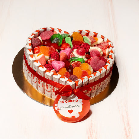 Tarta Corazón Kinder Love Mix + Envío Gratis: