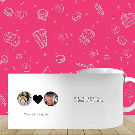 Taza personalizada Match - Mono Banano